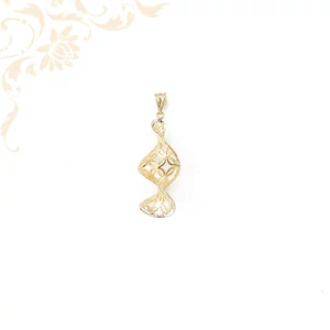 Áttört mintás női arany medál Áttört mintás női arany medál