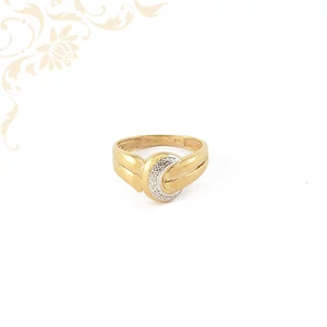 Női gyémántköves arany gyűrű