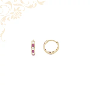 Arany karika fülbevaló 14K Arany karika fülbevaló 14K