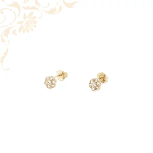 Stekkeres arany fülbevaló