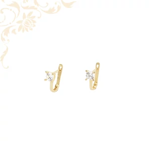 Gyermek arany fülbevaló 14K Súly: 1,00 gr M:10mm Gyermek arany fülbevaló 14K Súly: 1,00 gr M:10mm