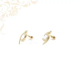 Arany stekkeres fülbevaló 14K Súly: 2,19 gr Arany stekkeres fülbevaló 14K Súly: 2,19 gr