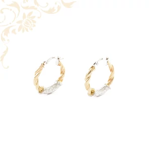 Arany karika fülbevaló