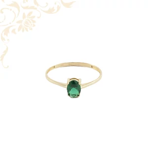 14K sárga arany női gyűrű, központi dísze egy nagyméretű, ovális csiszolású kő 14K sárga arany női gyűrű, központi dísze egy nagyméretű, ovális csiszolású kő