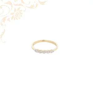 Arany gyűrű cirkónia kövekkel