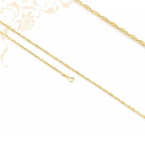 Női arany nyaklánc singapore fazon 14 K