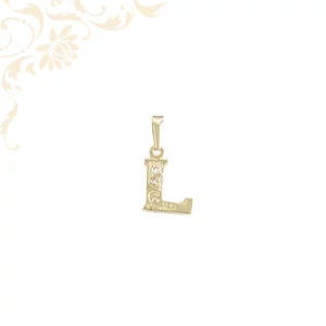 Arany medál L betű Arany medál L betű