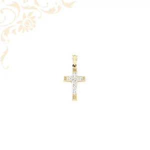 Arany kereszt medál 14K Arany kereszt medál 14K