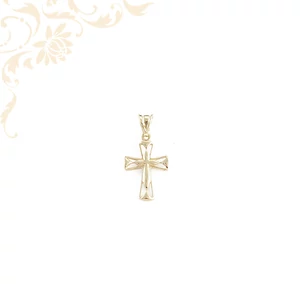 Arany kereszt medál 14K