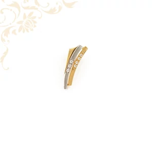 Cirkónia köves arany csúszka medál Cirkónia köves arany csúszka medál