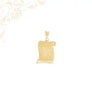 Arany horoszkópos medál - bika