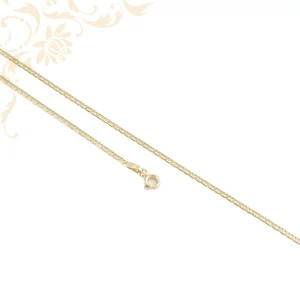 14 karátos arany pálcás pancer nyaklánc 45 cm hosszú, 2 mm széles – elegáns női aranylánc klasszikus stílusban 14 karátos arany pálcás pancer nyaklánc 45 cm hosszú, 2 mm széles – elegáns női aranylánc klasszikus stílusban