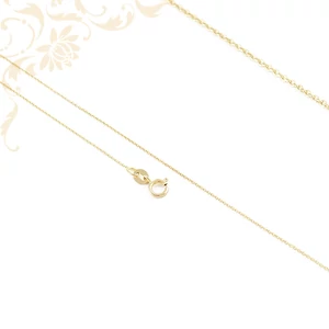 14 karátos arany anker nyaklánc 40 cm, női és fiatal lányok számára elegáns arany ékszer 14 karátos arany anker nyaklánc 40 cm, női és fiatal lányok számára elegáns arany ékszer