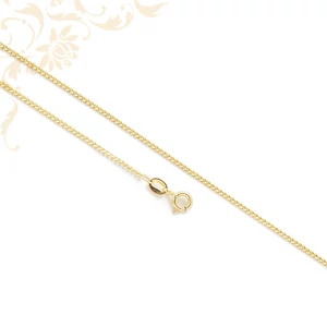 Pancer fazonú arany nyaklánc.