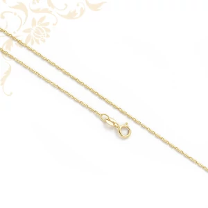 Henger alakú szemekből készült arany nyaklánc Henger alakú szemekből készült arany nyaklánc