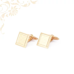 férfi arany mandzsettagomb