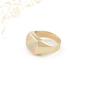 Férfi arany gyűrű, arany pecsétgyűrű Férfi arany gyűrű, arany pecsétgyűrű