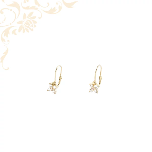 Gyermek arany fülbevaló Súly:0,98 gr M:13mm