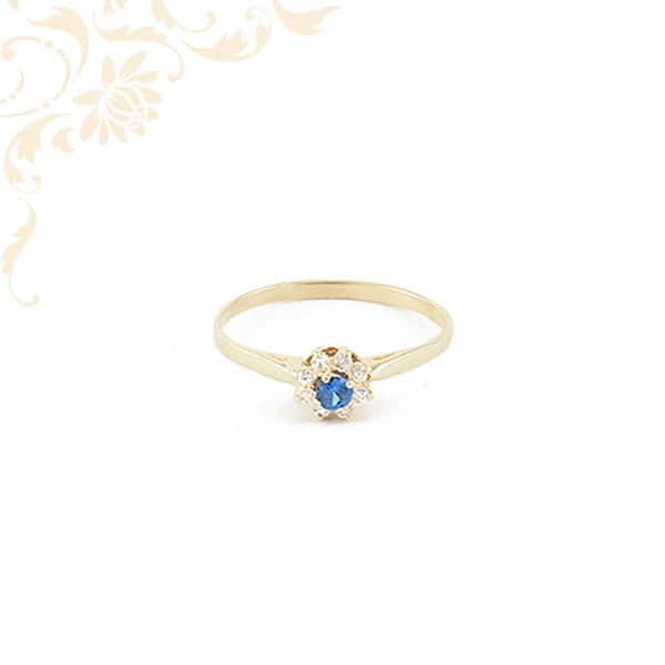 Női köves arany gyűrű