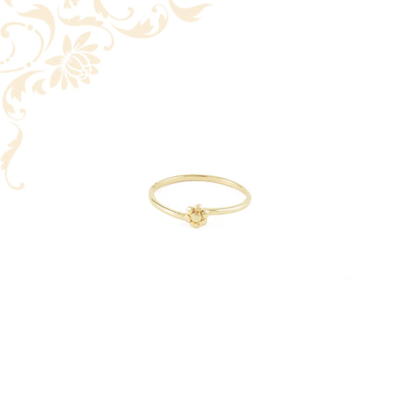 Kis súlyú női arany gyűrű