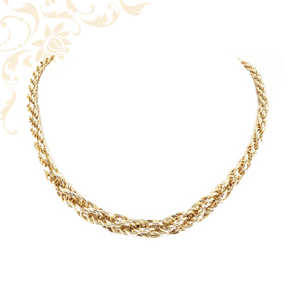 Extravagáns női arany nyaklánc 14K Súly: 23,34 gr Hossz: 50 cm